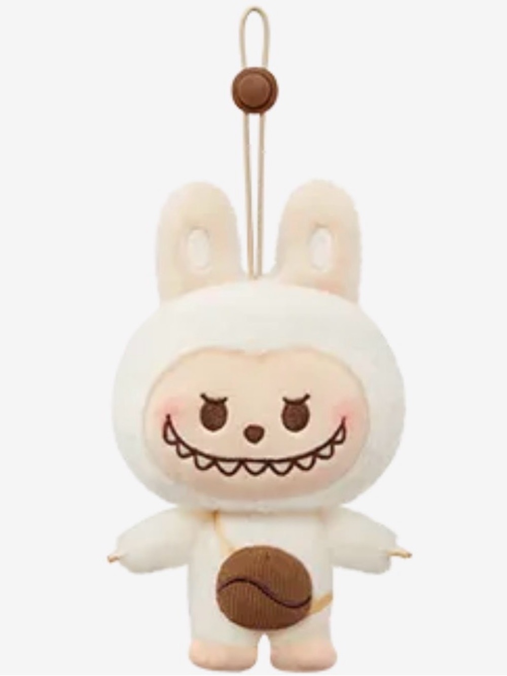 Pop Mart Labubu Coffee Bean Grinder plush pendant
